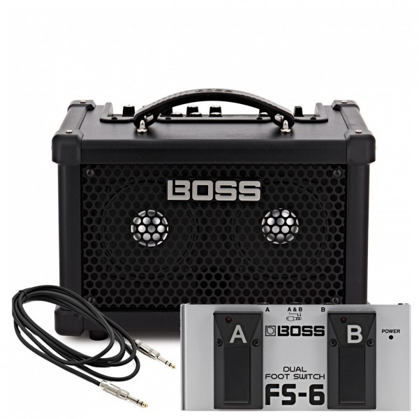Boss Dual Cube Bass LX Bass Guitar Amplifier with Footswitch