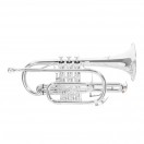 Roy Benson CR302 Cornet, Silver Plated