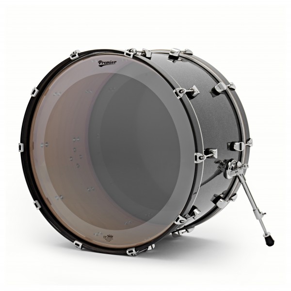 Premier Elite 24" x 14" Bass Drum, Gunmetal Sparkle