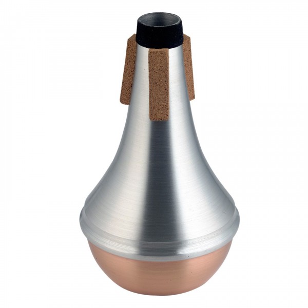 Stagg Straight Trumpet Mute, Copper Bottom