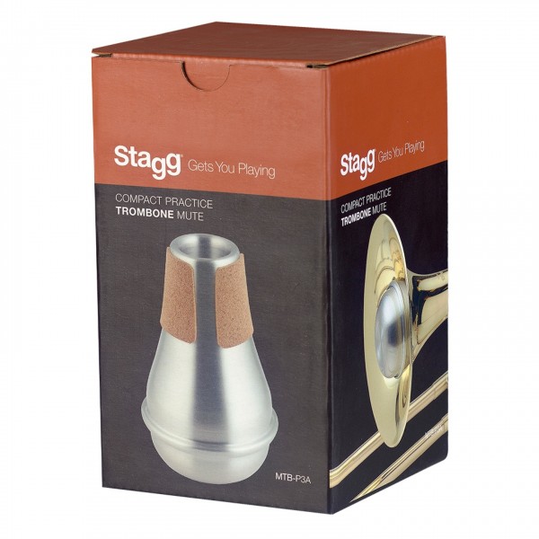 Stagg Compact Practice Trombone Mute - 3