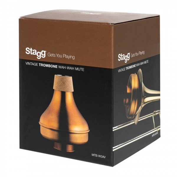 Stagg Vintage Trombone Wah Wah Mute - 3
