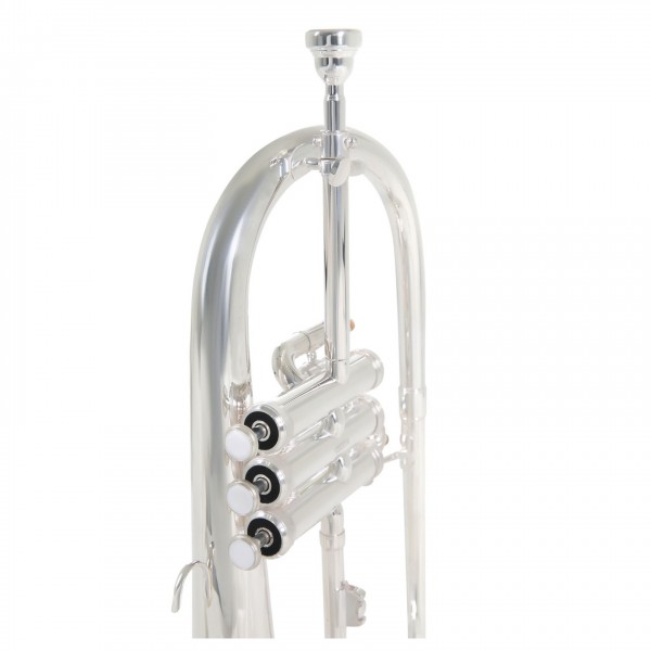 Roy Benson FH302 Flugel Horn, Silver Plated Upper