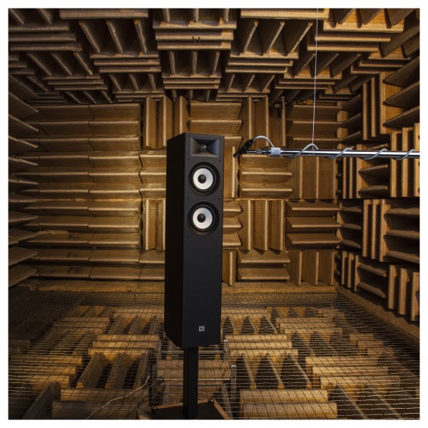 DISC JBL Stage A190 Floorstanding Speakers (Pair), Black at AV.com