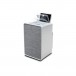 Pure Evoke Compact Music System, Cotton White Side View