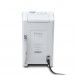 Pure Evoke Compact Music System, Cotton White Back View