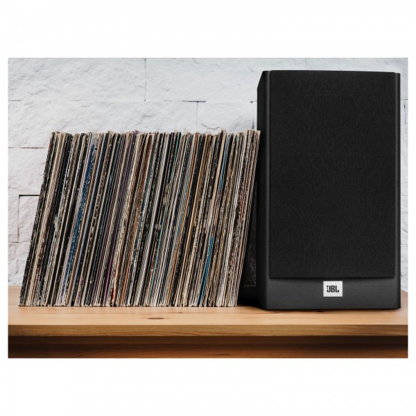 JBL Stage A130 Bookshelf Speaker (Pair), Black at AV.com