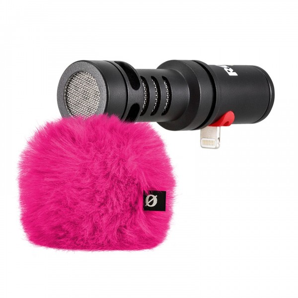 Rode VideoMic ME-L for iOS Lightning with Free Pink Windshield