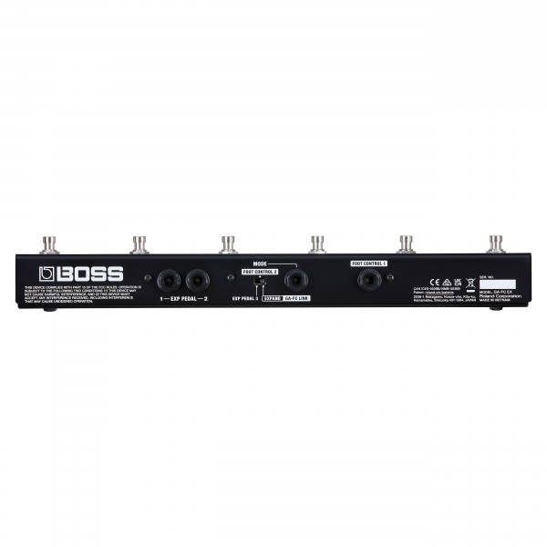 Boss GA-FC EX Foot Controller back