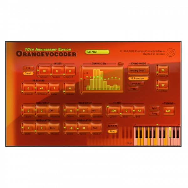 Zynaptic Orange Vocoder