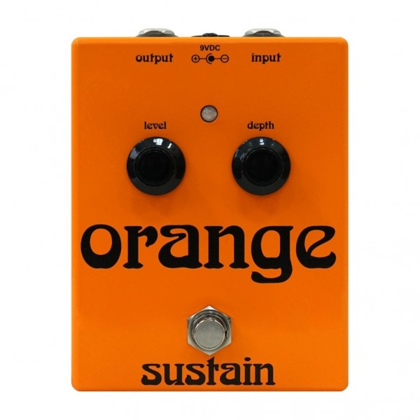 Orange 70s Vintage Sustain Pedal