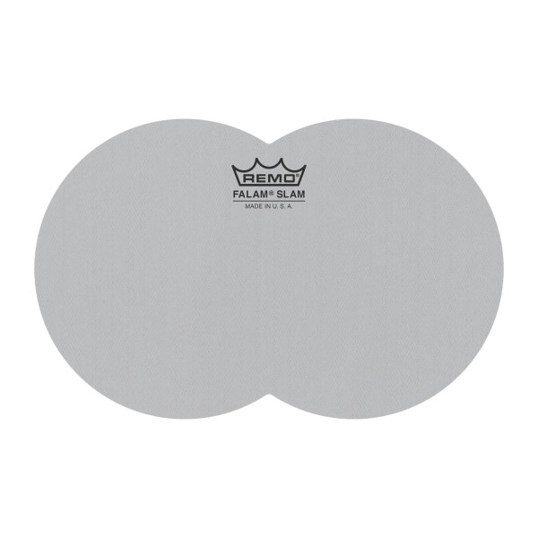 Remo 4'' Double Falam Slam Pad for Bass Drum Head