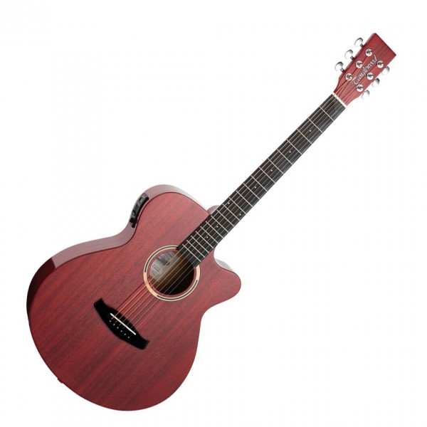 Tanglewood-Discovery-DBT-SFCE-TRG-Super-Folk,-Thru-Red-Gloss