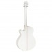 Tanglewood Winterleaf TW4-BLW Super Folk, Whitsunday White Gloss back