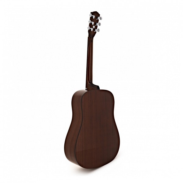 Fender CD-60S Left Handed Acoustic, Natural & Padded Gig Bag Bundle back