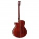 Tanglewood Winterleaf TW4-BLB Super Folk, Barossa Red Gloss back