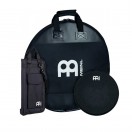 Meinl 22" Cymbal Bag, Stick Bag & 6'' Marshmallow Practice Pad Bundle
