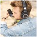 Audio Technica M50XBT2 Wireless Headphones, Limited Edition Deep Sea lifestyle