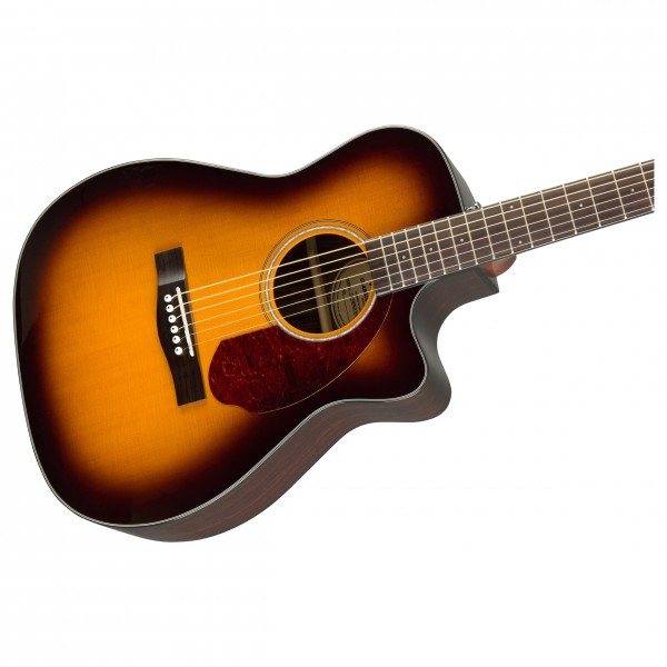Fender CC-140SCE Concert, Walnut Fingerboard, Sunburst w case body