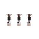 Quick Release Microphone Adapter by Gear4music, 3 Pack
