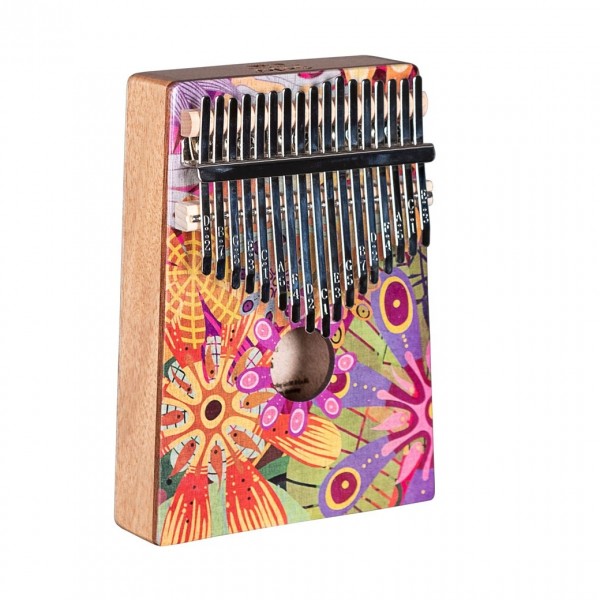 Sela Art Series Kalimba 17 Flower Power