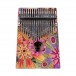 Sela Art Series Kalimba 17 Flower Power