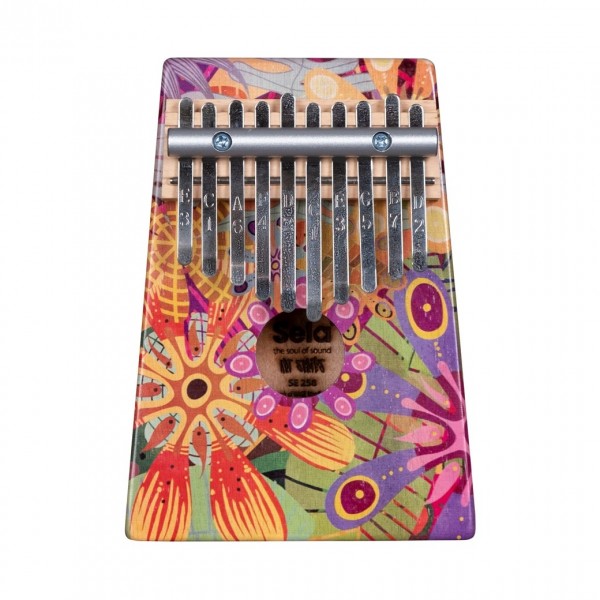 Sela Art Series Kalimba 10 Flower Power