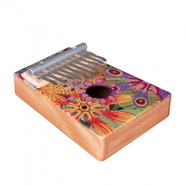 Sela Art Series Kalimba 10 Flower Power