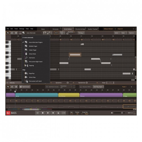 Toontrack EZBass - Articulations