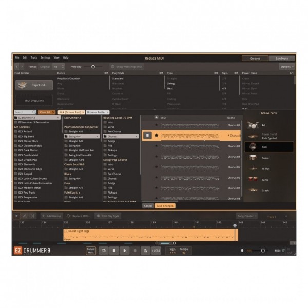 Toontrack EZDrummer 3 - Browse