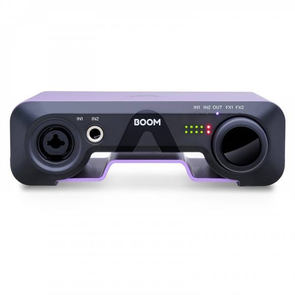 Apogee BOOM 2x2 USB Audio Interface with Hardware DSP FX at Gear4music