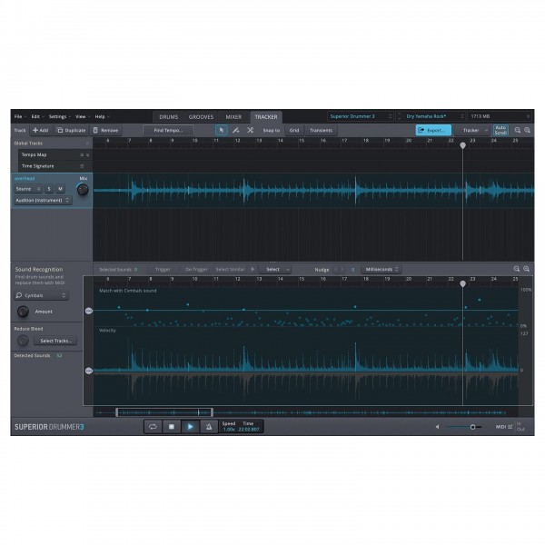 Toontrack Superior Drummer 3 - Tracker