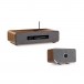 Ruark Audio R5 & MRX Wireless Music System, Rich Walnut