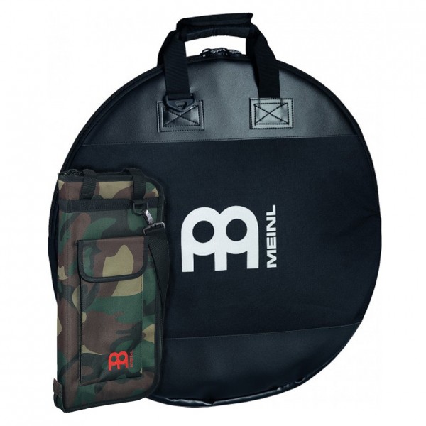 Meinl 22" Standard Cymbal Bag & Camouflage Stick Bag Bundle