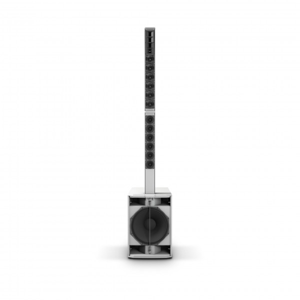 LD Systems Maui 44 G2 Column PA System, White - Front, No Grill