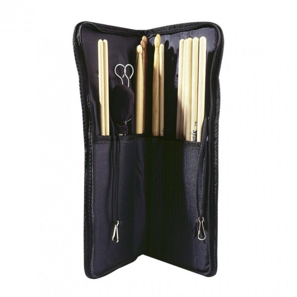 Stagg 22" Cymbal Bag & Nylon Drumstick Bag, Black at Gear4music