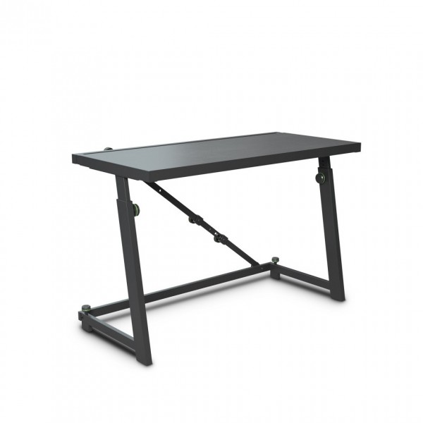 Gravity GFT01 Height-Adjustable DJ Desk - Angled, Right