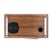 Ruark Audio R5 Rich Walnut High Fidelity Music System, Rich Walnut base view and 130mm subwoofer