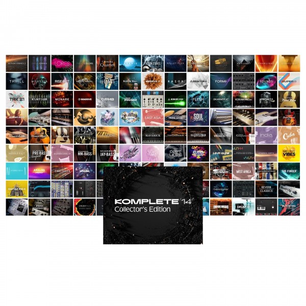 Native Instruments Komplete 14 Collectors Edition UPG from Standard