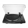 Audio Technica Turntable Fully Automatic Wireless Belt-Drive Black Front View