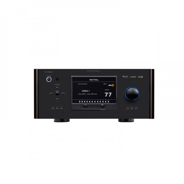 Rotel RAP-1580 MKII AV Receiver Black Front View