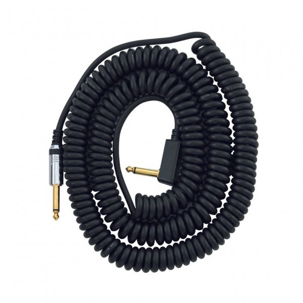 Vox VCC Vintage Coiled Cable, Quality 9m Cable With Mesh Bag, Black