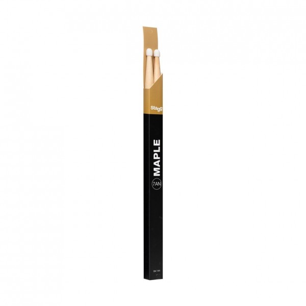 Stagg Maple 7A Drumsticks, Nylon Tip