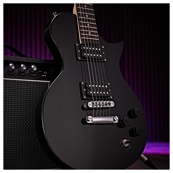 New Jersey Classic Electric Guitar by Gear4music, Black