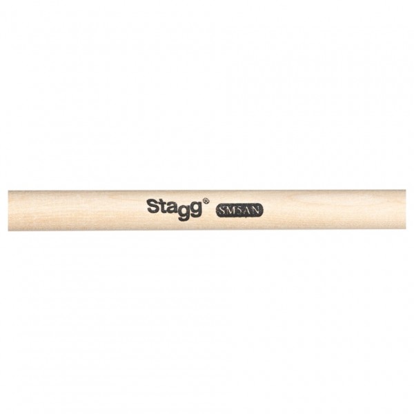 Stagg Maple 5A Drumsticks, Nylon Tip