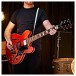 Hartwood Revival Vibrato Semi Acoustic Guitar, Burnt Orange