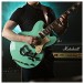 Hartwood Revival Vibrato Semi Acoustic Guitar, Jade Green