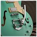 Hartwood Revival Vibrato Semi Acoustic Guitar, Jade Green