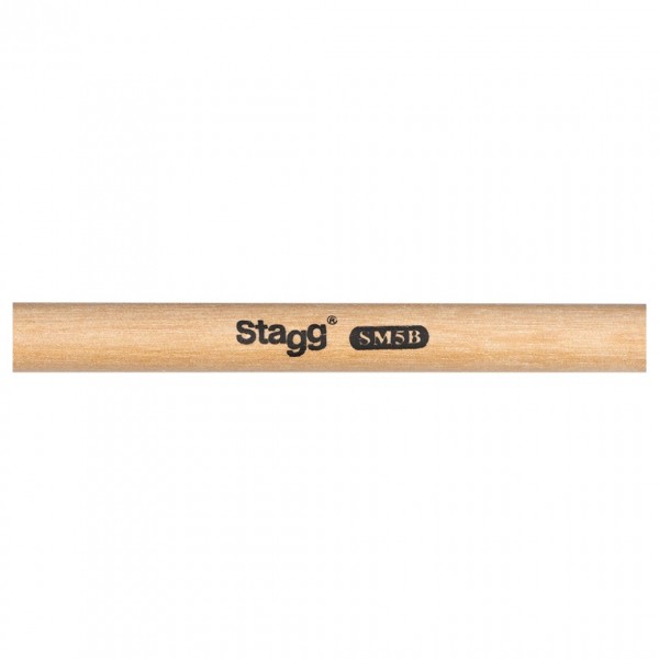 Stagg Maple 5B Drumsticks, Wood Tip