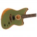 Fender-Acoustasonic-Player-Jazzmaster,-Antique-Olive-body